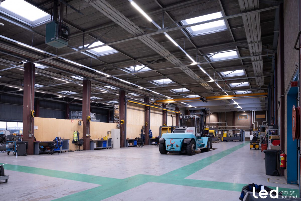 Stap met LED Design Holland over naar LED verlichting voor uw werkplaats